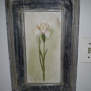 Beautiful rustic iris picture